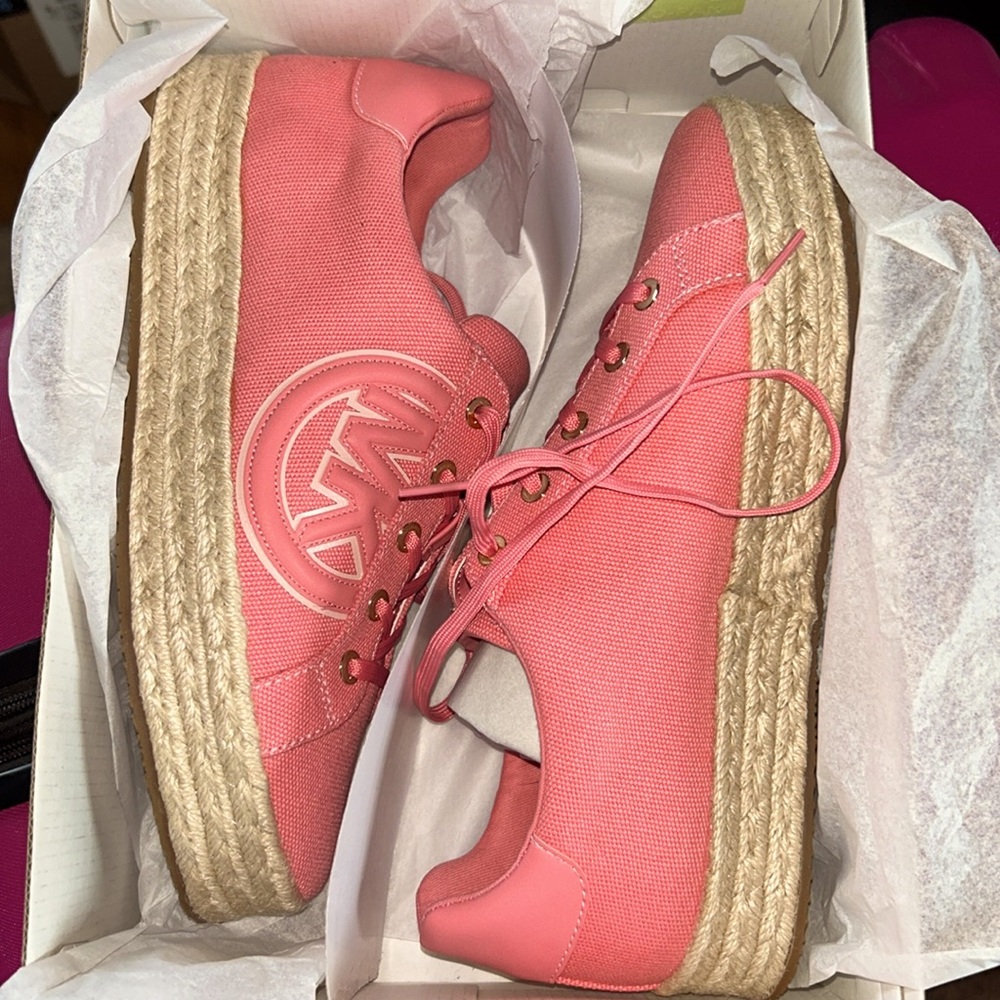 Michael Kors canvas shoes